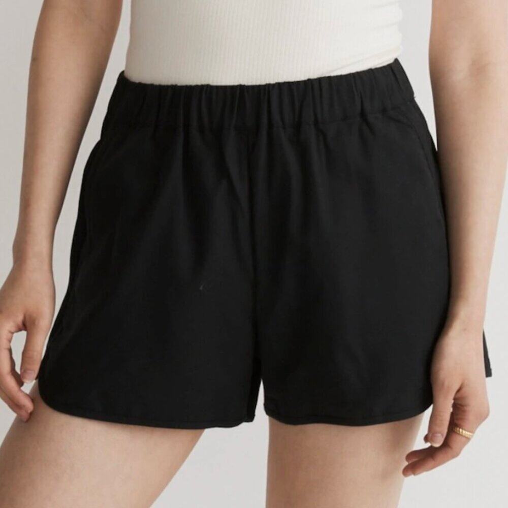Madewell Black Pull‎ On Shorts Womens XXS